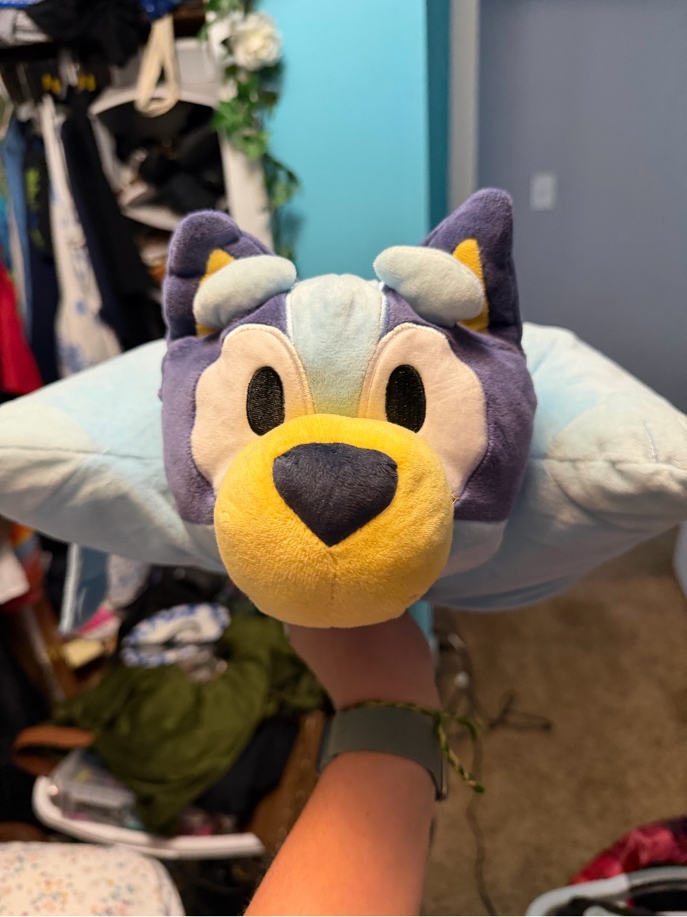 Bluey Pillow Pet BNWOT